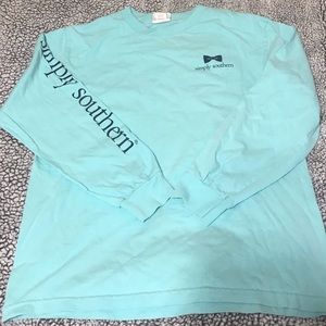 Simply Southern Mint Long Sleeve